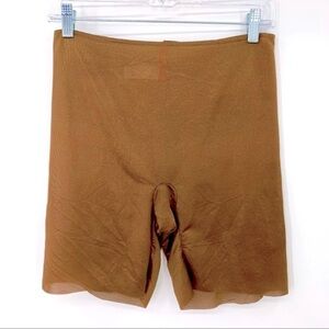 Spanx Thinstincts Metallic Bronze Smoothing Shapewear Shorts